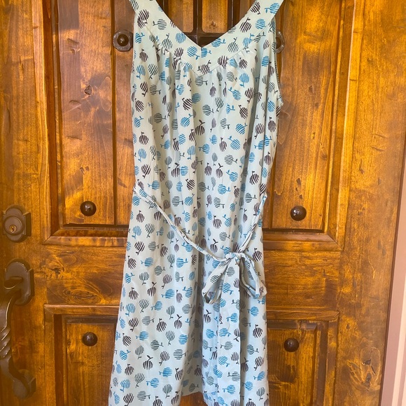 MARC by MARC JACOBS 10th Anniversary Ltd Ed Teal 100% Silk Collection Dress Sz M - Picture 10 of 11